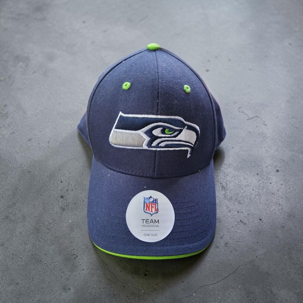 NFL - Seattle Seahawks Cap - Adjustable - Baseball Hat - New With Tags